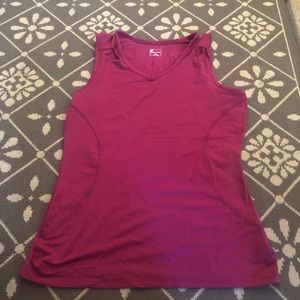 Title Nine Tank Top Flowers on Back